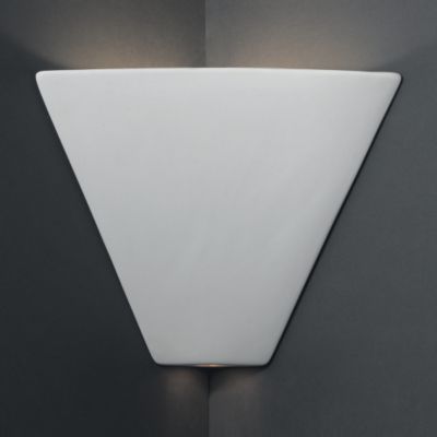 Trapezoid Corner Sconce by Justice Design Group - Starlight Lighting USA and Canada